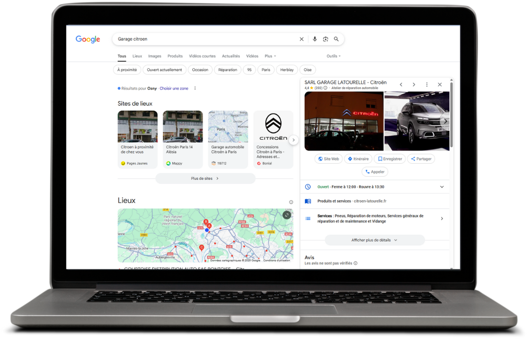 Fiche Google My business